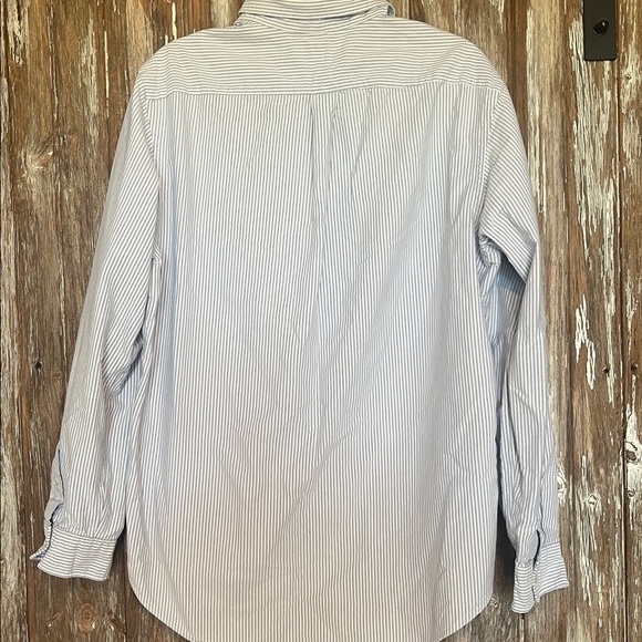 EUC RALPH LAUREN STRIPED BUTTON DOWN 🐎, size x-large - Picture 4 of 4